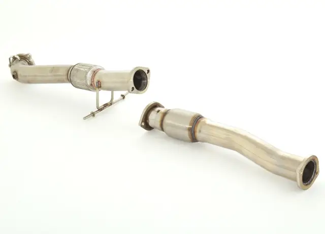 Bestpreis Friedrich Motorsport 3 Zoll 76mm Downpipe Sport Kat für Ford Focus II DA3 ST 2.5