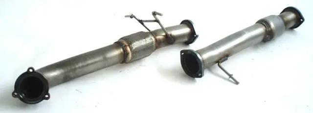 Friedrich Motorsport 3 Zoll 76mm Downpipe + Sport Kat für Ford Focus II RS + RS Günstig