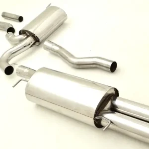 Expressversand Friedrich Motorsport 70mm Auspuff Sportauspuffanlage für VW Passat 3BG 1.8 Turbo