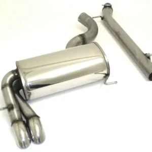 Friedrich Motorsport 70mm Auspuff Sportauspuff für VW Golf VI 2.0l TDI 103kW 08- Schneller Versand