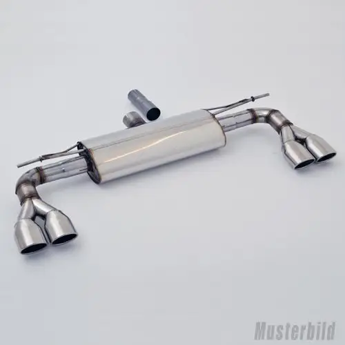 Saisonangebot Friedrich Motorsport 70mm Duplex Sportauspuff für BMW 1er F20/F21 ab Bj. 01/2015