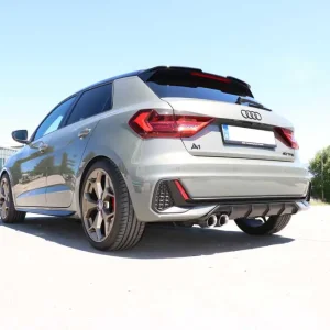 Zertifiziert Fox Auspuff Sportauspuff Endschalldämpfer für Audi A1 40TFSI 2.0l 147kW