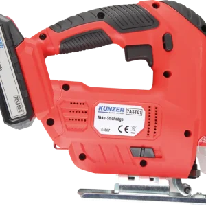 Kunzer Akku-Stichsäge 18V/2,0 Ah mit Ladestation 7AST01 Neu