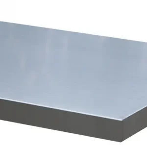 Abverkauf Kunzer Edelstahlplatte, 2.041 x 463 x 38 mm WES80S