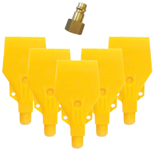 Kunzer Fächerdüsen-Set, 6-tlg. 7FD05 Letzte Chance
