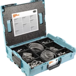 Wochenendangebot Kunzer Lochbandklemmen 259 DualHook, im Koffer 18500268