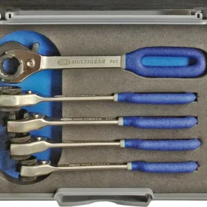 Echt Kunzer Leitungsratschenschlüsselsatz, 5-tlg. 7LRS05