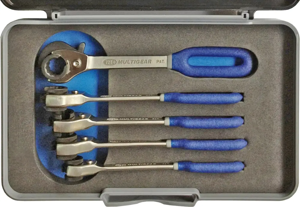 Echt Kunzer Leitungsratschenschlüsselsatz, 5-tlg. 7LRS05