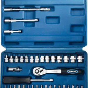 Kunzer Steckschlüsselsatz 1/4", 38-tlg. 71438 Knallerangebot