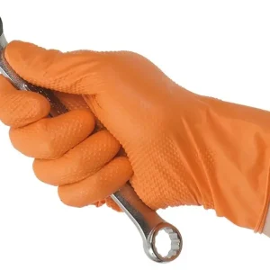 Neue Kollektion Kunzer Nitril-Einweghandschuhe orange TIGER GRIP Gr XXL 90 Stück TIGERGRIPXXL