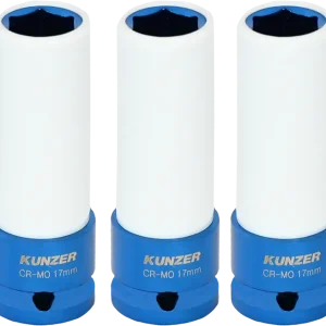 Kunzer Impact-Einsätze 1/2", Länge 85 mm, Satz mit 3 x 17er 7RK0317 Sichere Zahlung