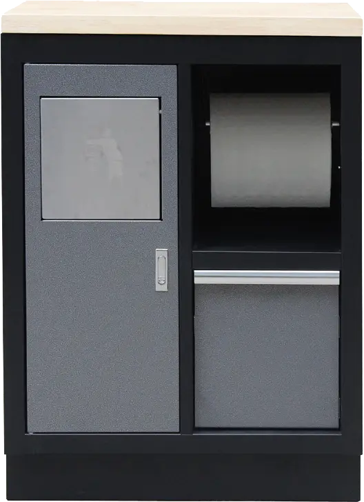 Online Kaufen Kunzer Unterschrank mit Müllbehälter u. Halter f. Papierrolle WES1301