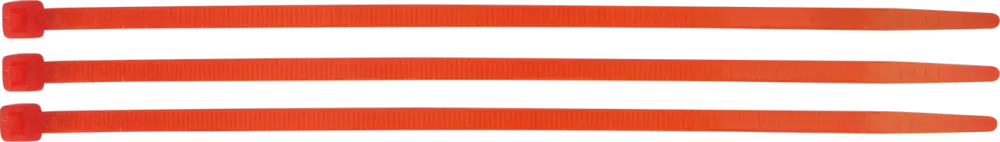 Kunzer Kabelbinder 200 x 4,8 rot (100 Stk.) lösbar 71042LR Preisknaller