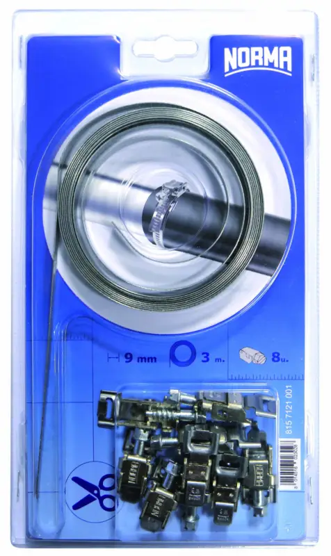 Kunzer Endlosband Kit B 9mm W2 3m Band+8 Verschlussköpfe ENDLOSBAND8157121001 Preisknaller