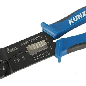 Zertifiziert Kunzer Kabelschuh-Klemmzange 7KSZ01