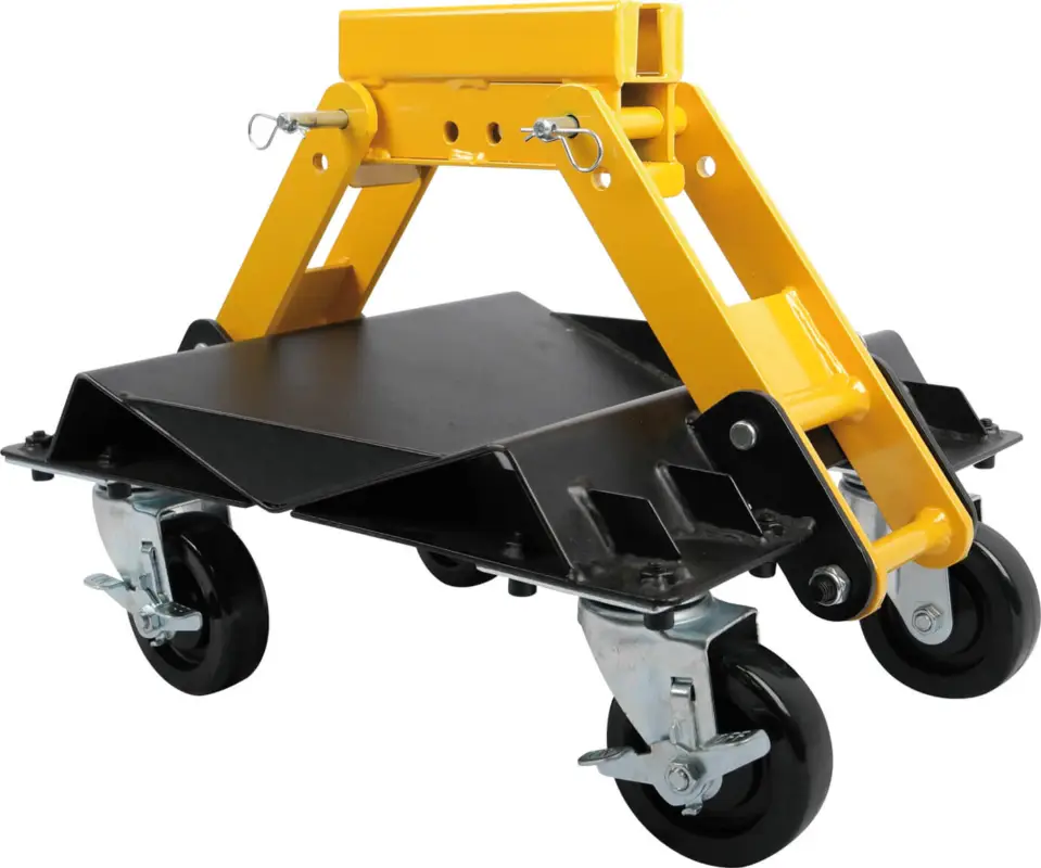 Neue Ware Kunzer Rangiergerät/Rangierbock "Wheel Dolly" (1 Paar im Karton) 7WD02