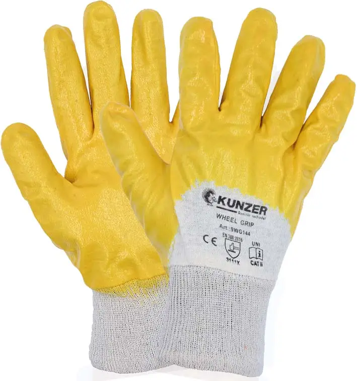 Neu Im Sortiment Kunzer WHEEL GRIP - Größe 8/M Arbeitshandschuh VE=12 Paar9WG08
