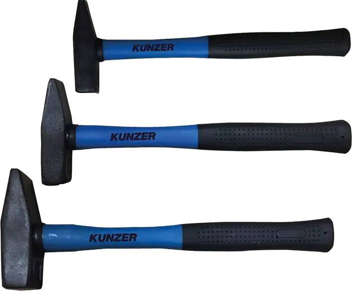 Sonderangebot Kunzer Hammerset mit Fiberglasstiel, 3-tlg. 7HSF03