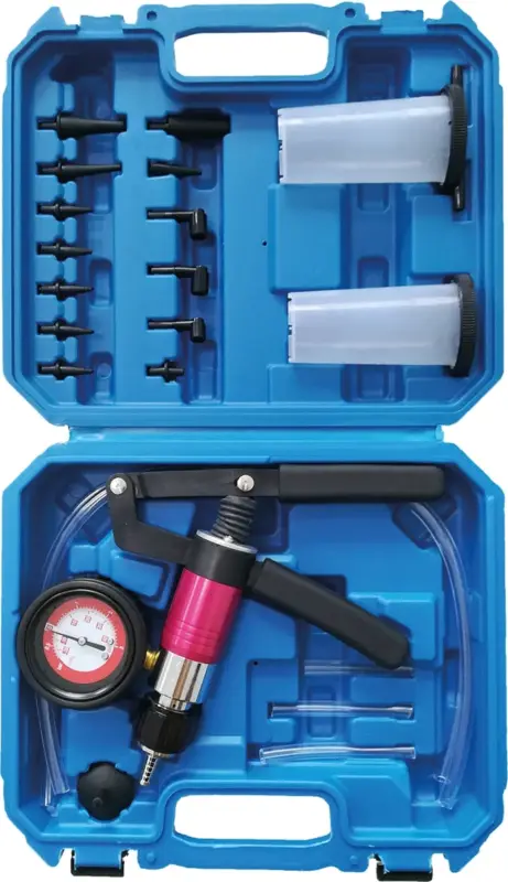 Kunzer Druck- u.Vakuumpumpe 22-teilig im Koffer 7DVP01.1 Kracherpreis