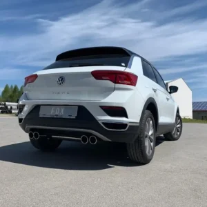 Fox Duplex Auspuff Sportauspuff Komplettanlage für VW T-Roc Frontantrieb 1.0l Günstig