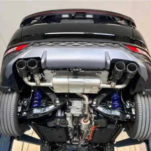 Fox Duplex Auspuff Sportauspuff Komplettanlage für Hyundai Tucson NX4E 1,6 132kW Beliebt