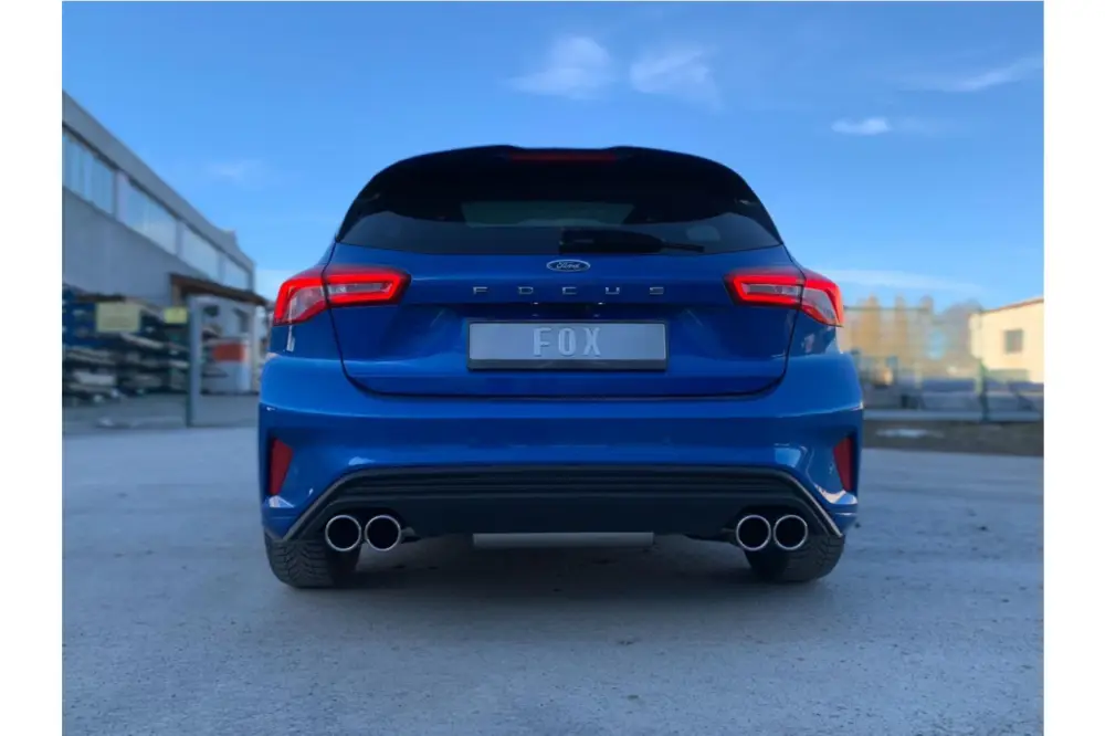 Fox Duplex Auspuff Sportauspuff Komplettanlage für Ford Focus IV ST-Line 1.5l Wochenendangebot