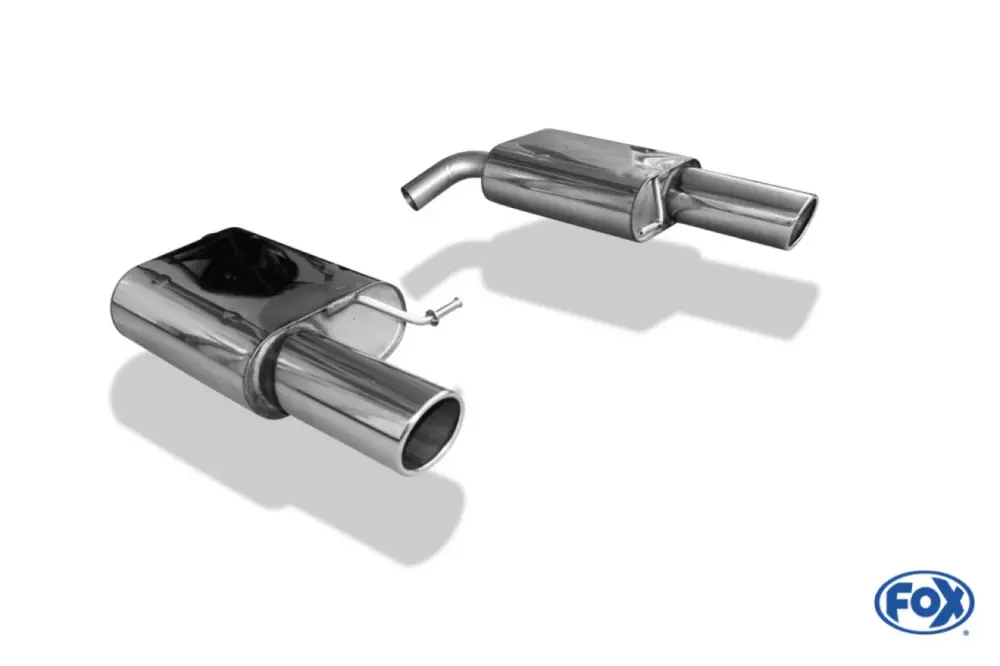 Fox Duplex Auspuff Sportauspuff Endschalldämpfer für VW Passat 3C 4-Motion 3.2l Rabatt