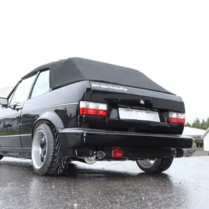 Fox Auspuff Sportauspuff Komplettanlage für VW Golf I Cabrio 1,8l 72kW Direktkauf