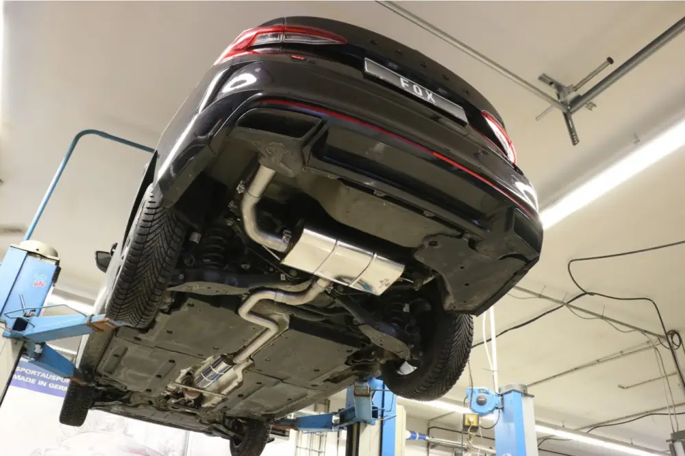 Fox Auspuff Sportauspuff Komplettanlage für Skoda Octavia NX RS iV 1,4l 110kW Super-Preis