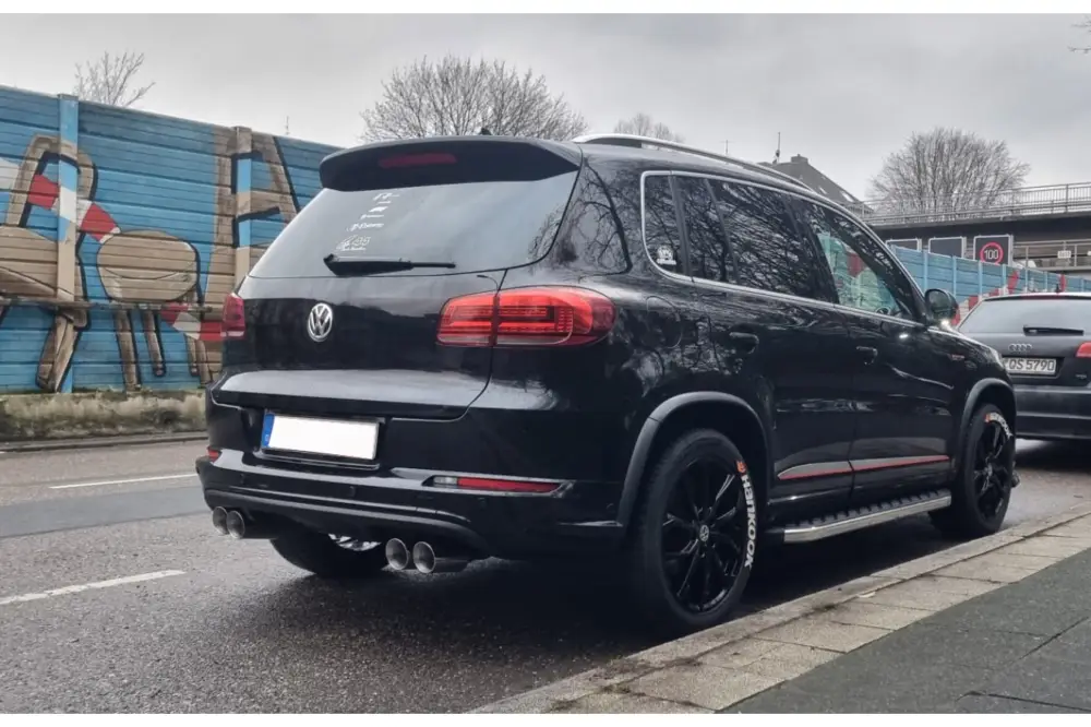 Fox Duplex Auspuff Sportauspuff Endschalldämpfer für VW Tiguan 5N 4motion 1.4 Top-Preis