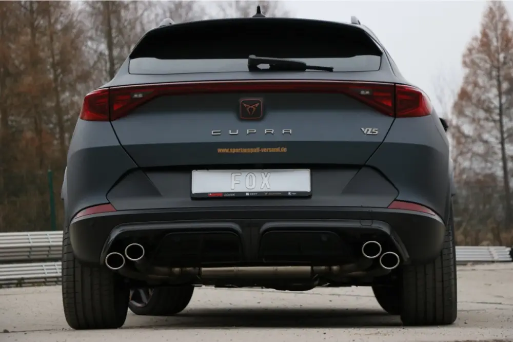 Fox Duplex Auspuff Sportauspuff Komplettanlage für CUPRA Formentor 4x4 VZ5 2.5l Neu Im Sortiment