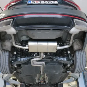 Fox Duplex Auspuff Sportauspuff Komplettanlage für Skoda Octavia NX RS iV 1.4l Echt