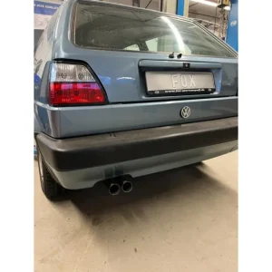 Fox Auspuff Sportauspuff Komplettanlage für VW Golf II 19E 1.0l 1.3l 1.6l 1.8l Direktkauf