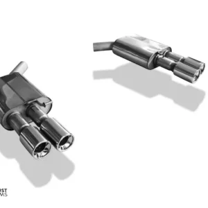 Bestseller Fox Duplex Auspuff Sportauspuff Endschalldämpfer für Audi A6 4G 2,0l TFSI +2.8l