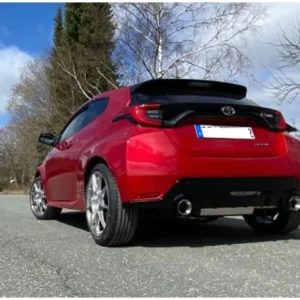 Fox Duplex Auspuff Sportauspuff Komplettanlage für Toyota Yaris P21 GR 1,6 192kW Zertifiziert