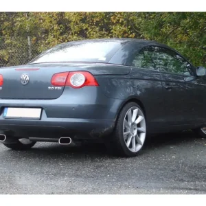 Fox Duplex Auspuff Sportauspuff Komplettanlage für VW Eos 1F 1.4 1.6 2.0 2.0 TDI Markenprodukt