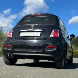 Nur Heute Fox Auspuff Sportauspuff Komplettanlage für Fiat 500 500C 0,9l 77kW