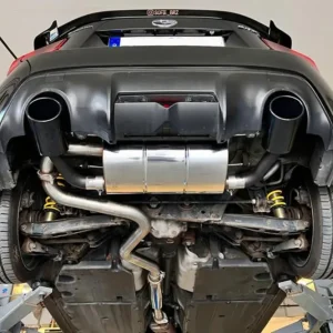 Fox Duplex Auspuff Sportauspuff Endschalldämpfer für Subaru BRZ Toyota GT86 2,0l Knallerangebot