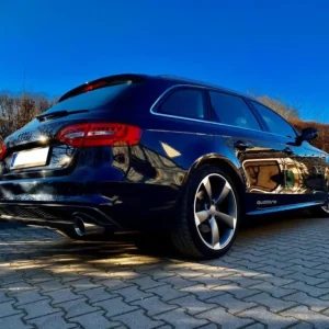 Fox Duplex Auspuff Sportauspuff Endschalldämpfer für Audi A4 B8 A5 8T quattro Neuheit