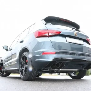 Garantierte Lieferung Fox Duplex Auspuff Sportauspuff Endschalldämpfer für Seat Ateca 4x2 FP Black 1.4