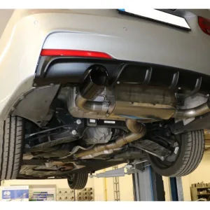 Fox Duplex Auspuff Sportauspuff Endschalldämpfer für BMW F30/31 335d Beliebt