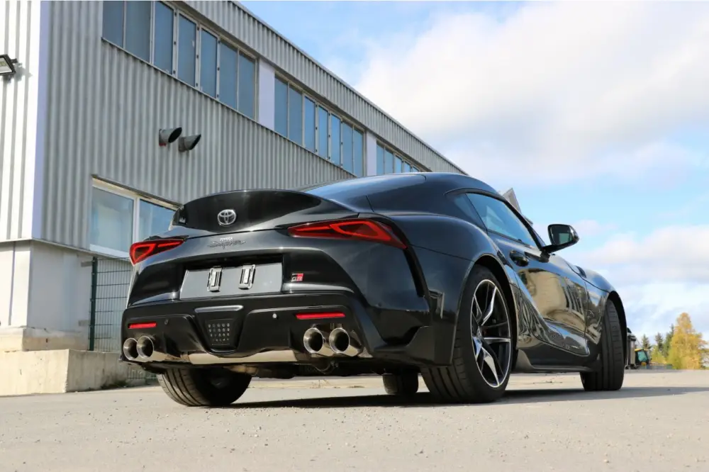 Direkt Vom Hersteller Fox Duplex Auspuff Sportauspuff Endschalldämpfer für Toyota Supra JTSC