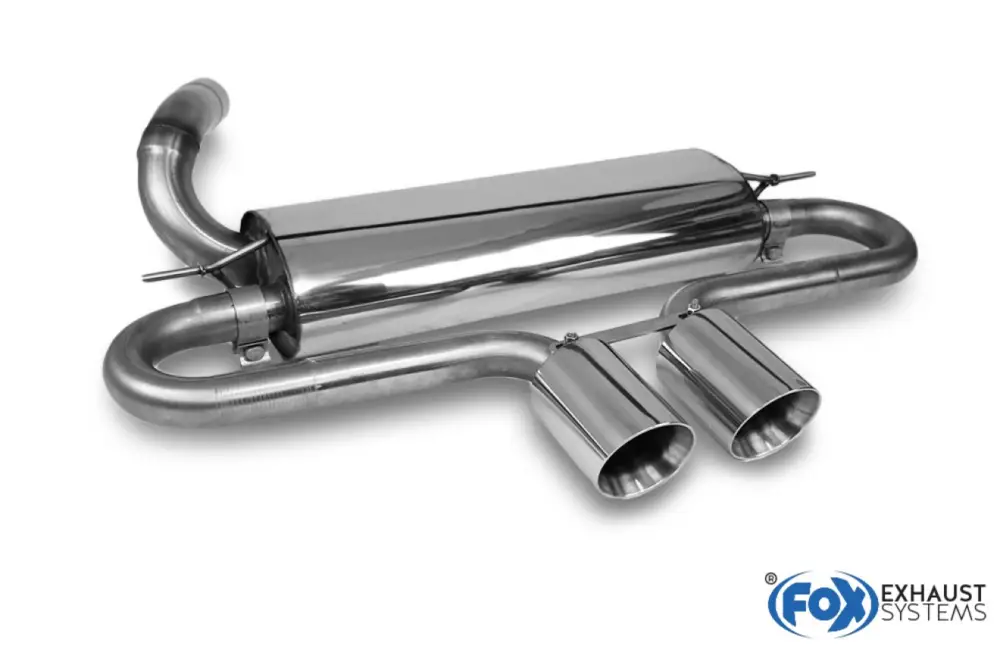 Fox Auspuff Sportauspuff Endschalldämpfer für Ford Focus III ST Fließheck 2.0l Knallerangebot