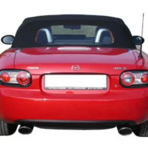 Fox Duplex Auspuff Sportauspuff Endschalldämpfer für Mazda MX5 NC 1.8 2.0 Neue Ware