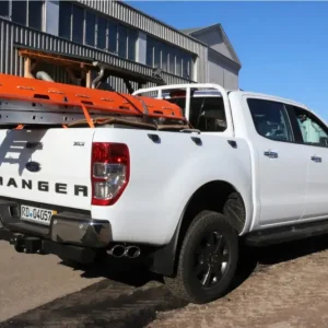 Echt Fox Auspuff Sportauspuff Endschalldämpfer für Ford Ranger 4x4 Doppelkabine 2,0l