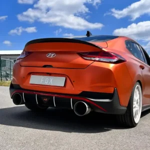 Sichere Zahlung Fox Duplex Endrohrpaar für Hyundai i30N Fastback Facelift auf Endschalldämpfer