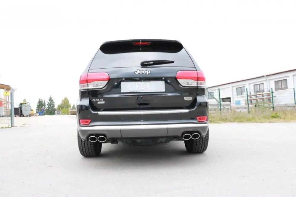 Knallerangebot Fox Duplex Auspuff Sportauspuff Komplettanlage für Jeep Grand Cherokee WKII 3,0l