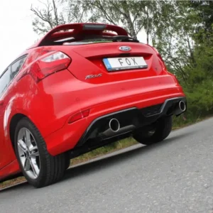 Direkt Vom Hersteller Fox Duplex Auspuff Sportauspuff Endschalldämpfer für Ford Focus III S Fließheck