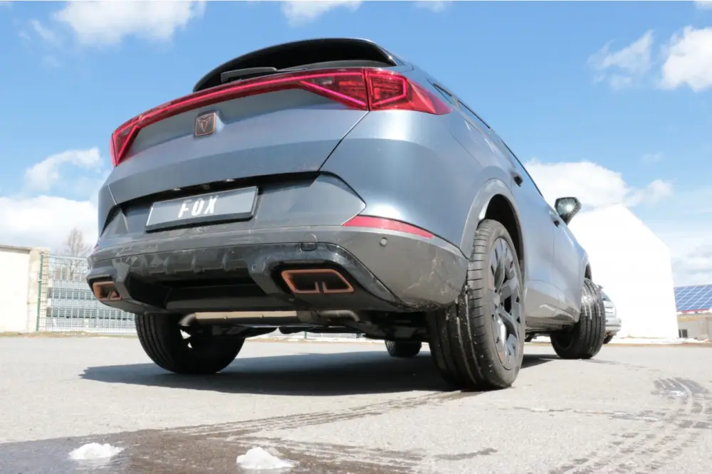 Ausverkauf Fox Duplex Auspuff Sportauspuff Komplettanlage für Cupra Formentor 4x2 1,5 110kW