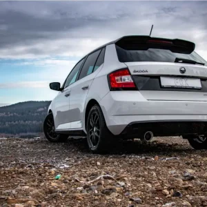 Sonderangebot Fox Auspuff Sportauspuff Komplettanlage für Skoda Fabia NJ R5 Edition 1,4l 92kW